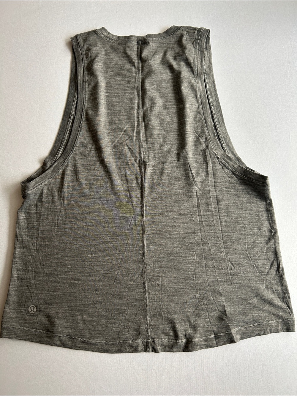 lululemon athletica Gray Sleeveless Workout Tank